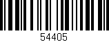 Código de barras (EAN, GTIN, SKU, ISBN): '54405'