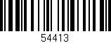 Código de barras (EAN, GTIN, SKU, ISBN): '54413'