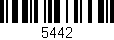 Código de barras (EAN, GTIN, SKU, ISBN): '5442'