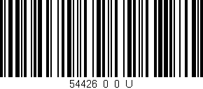 Código de barras (EAN, GTIN, SKU, ISBN): '54426_0_0_U'