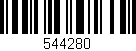 Código de barras (EAN, GTIN, SKU, ISBN): '544280'