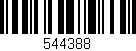 Código de barras (EAN, GTIN, SKU, ISBN): '544388'