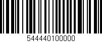 Código de barras (EAN, GTIN, SKU, ISBN): '544440100000'