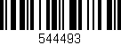 Código de barras (EAN, GTIN, SKU, ISBN): '544493'