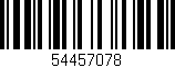 Código de barras (EAN, GTIN, SKU, ISBN): '54457078'