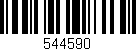 Código de barras (EAN, GTIN, SKU, ISBN): '544590'
