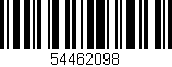 Código de barras (EAN, GTIN, SKU, ISBN): '54462098'