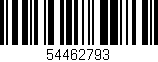 Código de barras (EAN, GTIN, SKU, ISBN): '54462793'