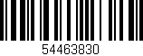 Código de barras (EAN, GTIN, SKU, ISBN): '54463830'