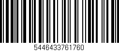 Código de barras (EAN, GTIN, SKU, ISBN): '5446433761760'