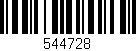 Código de barras (EAN, GTIN, SKU, ISBN): '544728'