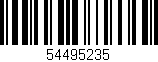 Código de barras (EAN, GTIN, SKU, ISBN): '54495235'