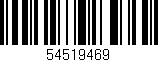 Código de barras (EAN, GTIN, SKU, ISBN): '54519469'