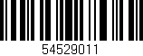 Código de barras (EAN, GTIN, SKU, ISBN): '54529011'