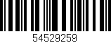 Código de barras (EAN, GTIN, SKU, ISBN): '54529259'