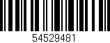 Código de barras (EAN, GTIN, SKU, ISBN): '54529481'