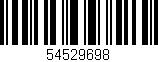 Código de barras (EAN, GTIN, SKU, ISBN): '54529698'