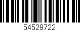 Código de barras (EAN, GTIN, SKU, ISBN): '54529722'