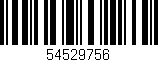 Código de barras (EAN, GTIN, SKU, ISBN): '54529756'