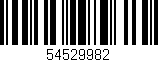 Código de barras (EAN, GTIN, SKU, ISBN): '54529982'