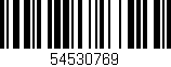 Código de barras (EAN, GTIN, SKU, ISBN): '54530769'