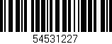 Código de barras (EAN, GTIN, SKU, ISBN): '54531227'