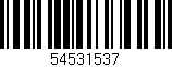 Código de barras (EAN, GTIN, SKU, ISBN): '54531537'