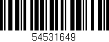 Código de barras (EAN, GTIN, SKU, ISBN): '54531649'