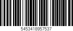 Código de barras (EAN, GTIN, SKU, ISBN): '5453418957537'