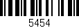 Código de barras (EAN, GTIN, SKU, ISBN): '5454'