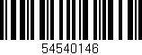 Código de barras (EAN, GTIN, SKU, ISBN): '54540146'