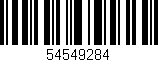Código de barras (EAN, GTIN, SKU, ISBN): '54549284'
