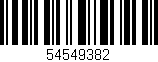 Código de barras (EAN, GTIN, SKU, ISBN): '54549382'