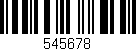 Código de barras (EAN, GTIN, SKU, ISBN): '545678'