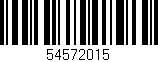 Código de barras (EAN, GTIN, SKU, ISBN): '54572015'