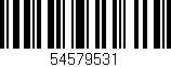 Código de barras (EAN, GTIN, SKU, ISBN): '54579531'