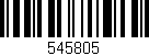 Código de barras (EAN, GTIN, SKU, ISBN): '545805'