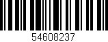 Código de barras (EAN, GTIN, SKU, ISBN): '54608237'