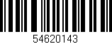 Código de barras (EAN, GTIN, SKU, ISBN): '54620143'