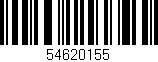 Código de barras (EAN, GTIN, SKU, ISBN): '54620155'