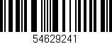 Código de barras (EAN, GTIN, SKU, ISBN): '54629241'