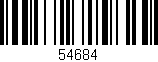 Código de barras (EAN, GTIN, SKU, ISBN): '54684'