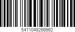 Código de barras (EAN, GTIN, SKU, ISBN): '5471049288882'