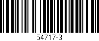 Código de barras (EAN, GTIN, SKU, ISBN): '54717-3'