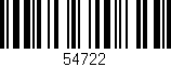 Código de barras (EAN, GTIN, SKU, ISBN): '54722'