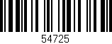 Código de barras (EAN, GTIN, SKU, ISBN): '54725'