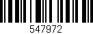 Código de barras (EAN, GTIN, SKU, ISBN): '547972'