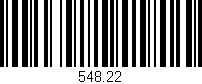 Código de barras (EAN, GTIN, SKU, ISBN): '548.22'