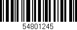 Código de barras (EAN, GTIN, SKU, ISBN): '54801245'