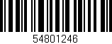 Código de barras (EAN, GTIN, SKU, ISBN): '54801246'